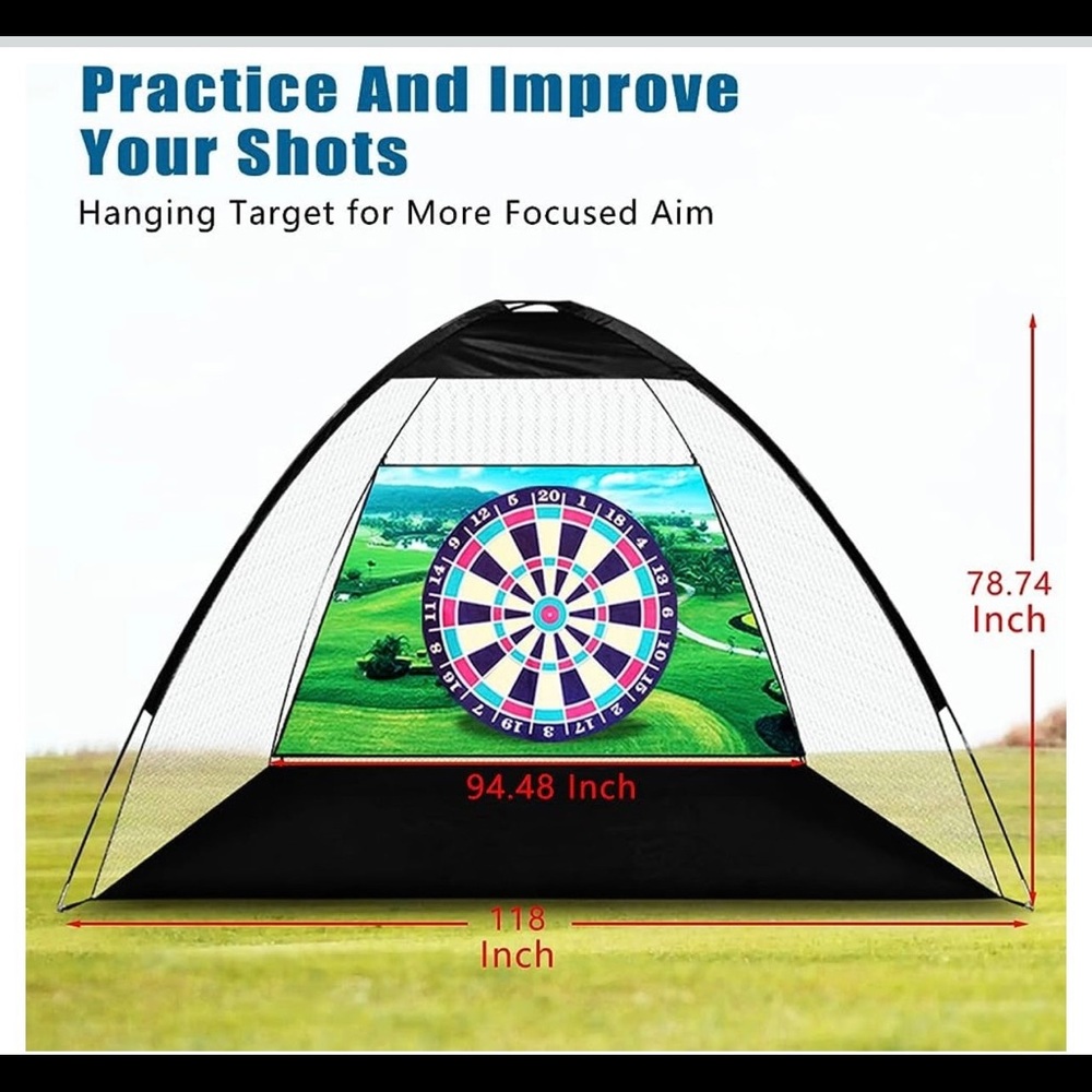 Practice Golf Net Set